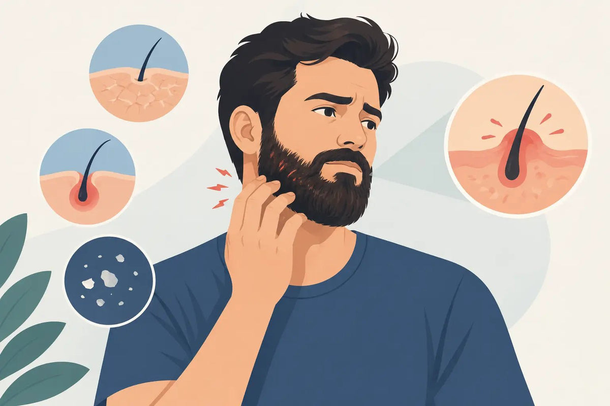 Beard Itch Causes and What Your Skin Is Telling You - Steadfast Beard Co.