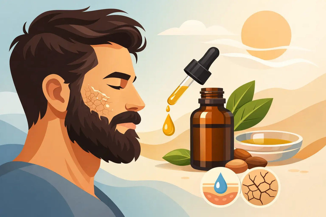 Beard Oil for Dry Skin: Relieving Itch, Flakes, & Tight Skin - Steadfast Beard Co.