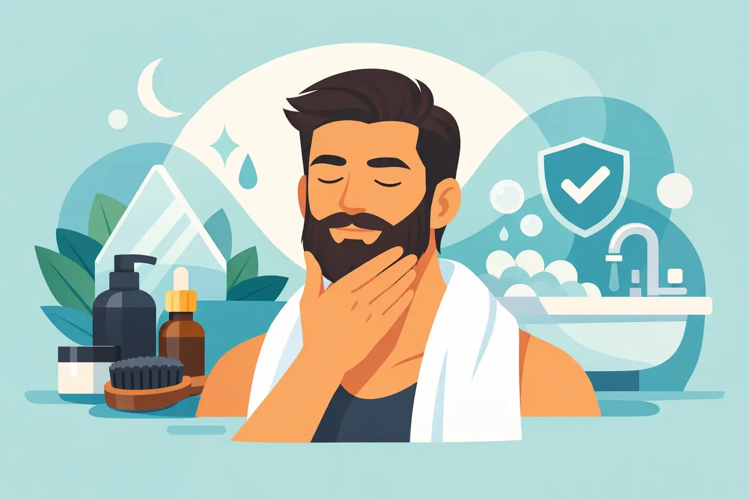 Clean Beard Care Guide for a Stronger Routine - Steadfast Beard Co.