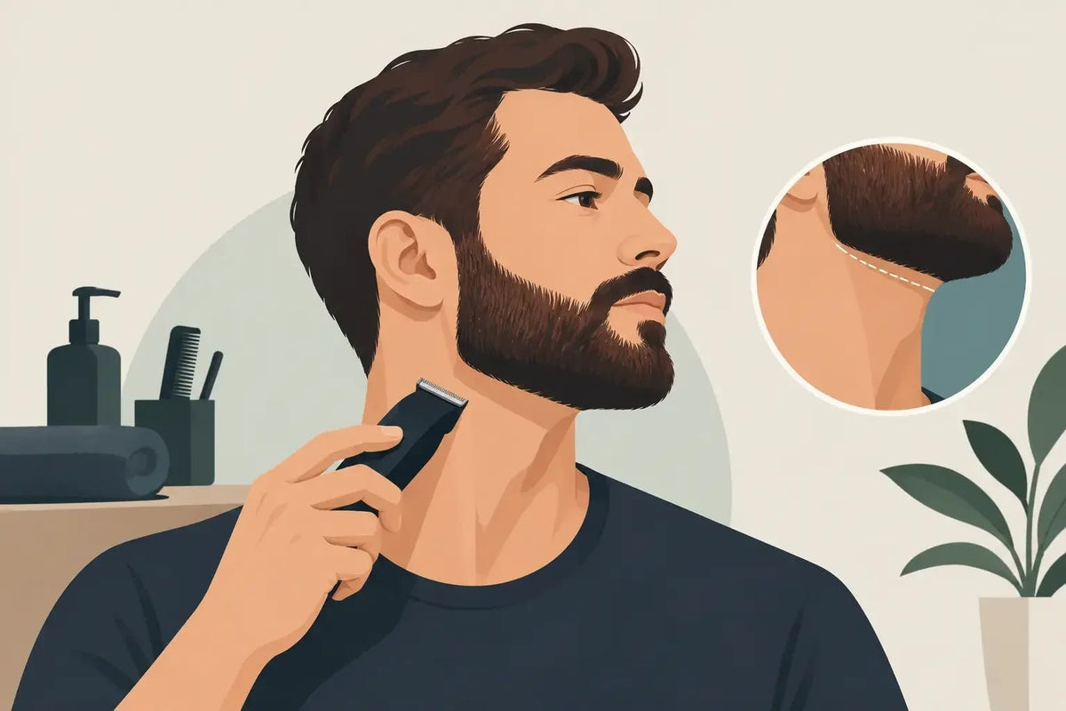 How to Trim Your Beard Neckline So It Looks Intentional - Steadfast Beard Co.