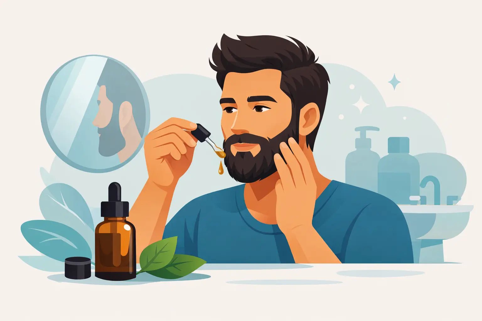 How to Use Beard Oil Every day (The Right Way) - Steadfast Beard Co.