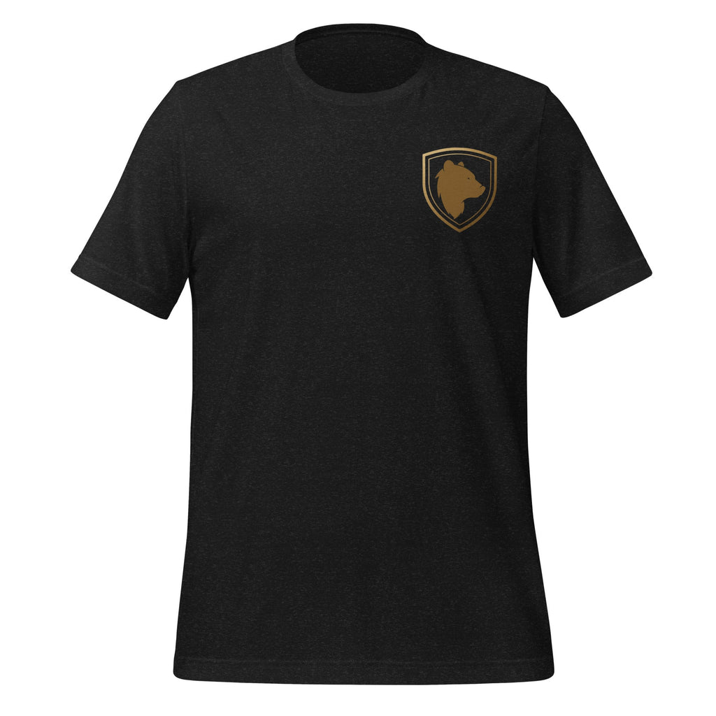 Steadfast Bear Logo Front Left Chest Unisex t-shirt - Steadfast Beard Co.