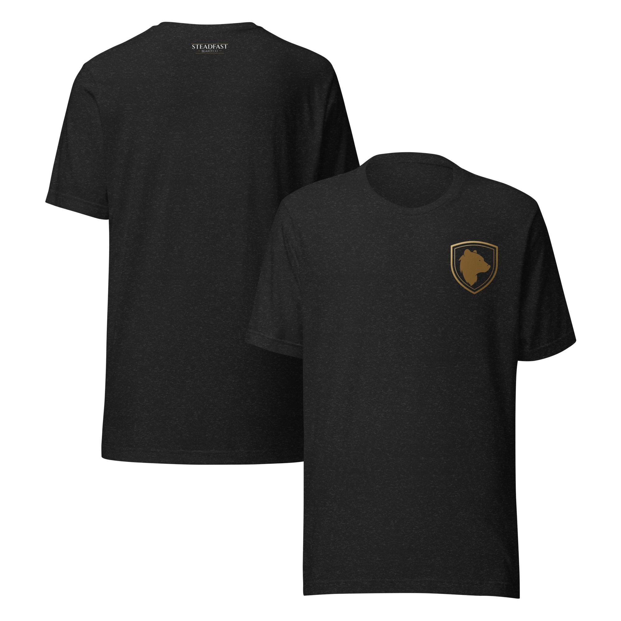 Steadfast Bear Logo Front Left Chest Unisex t-shirt - Steadfast Beard Co.