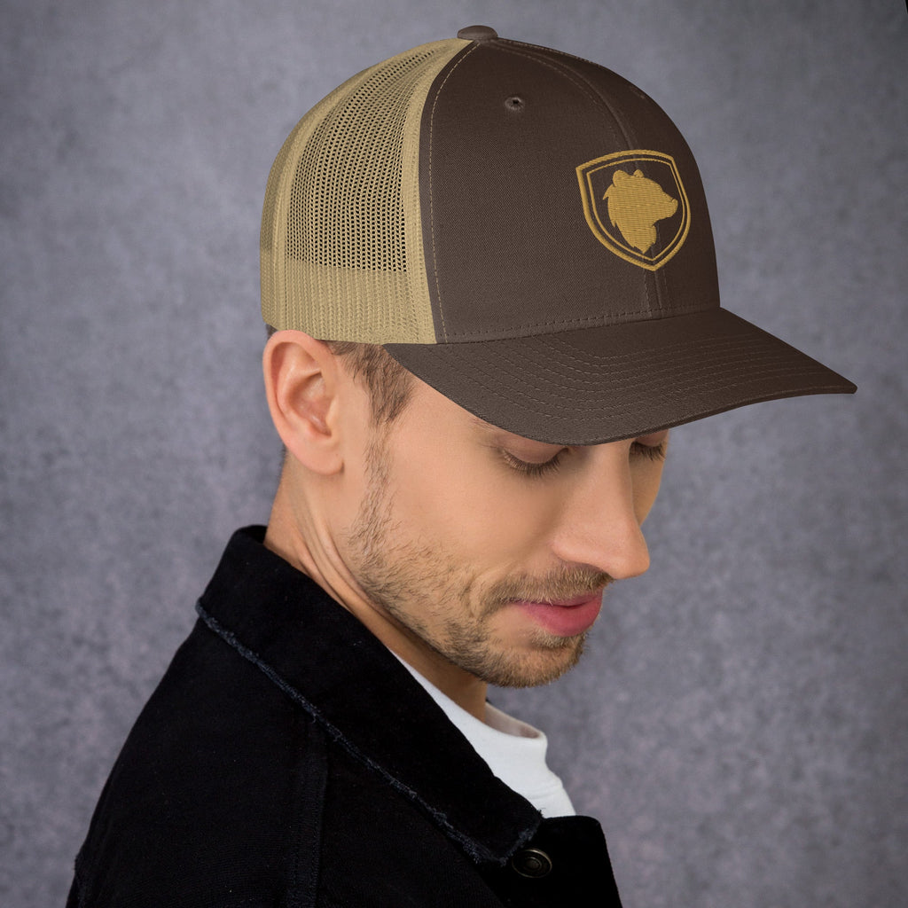 Steadfast Bear Logo Trucker Cap - Steadfast Beard Co.