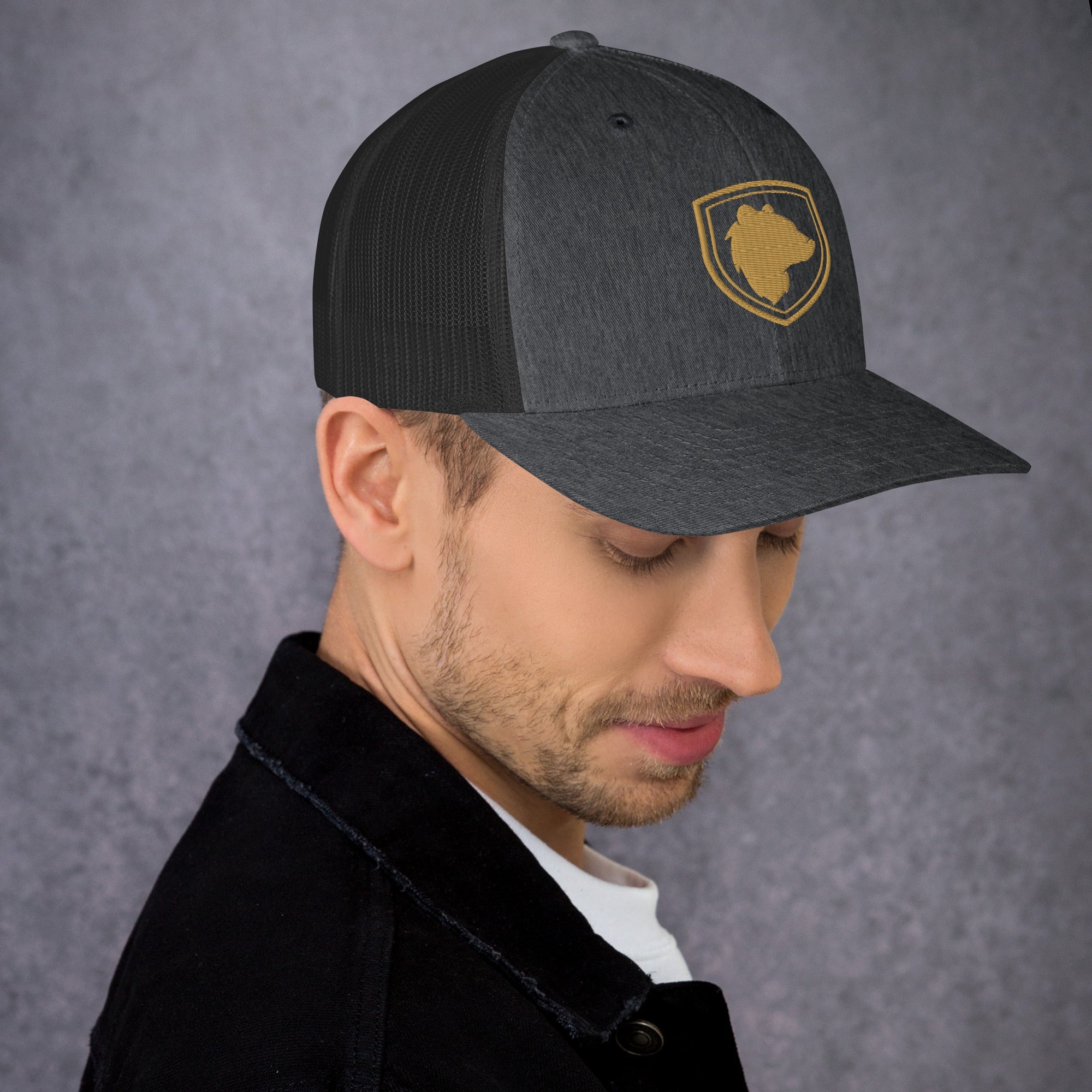 Steadfast Bear Logo Trucker Cap - Steadfast Beard Co.