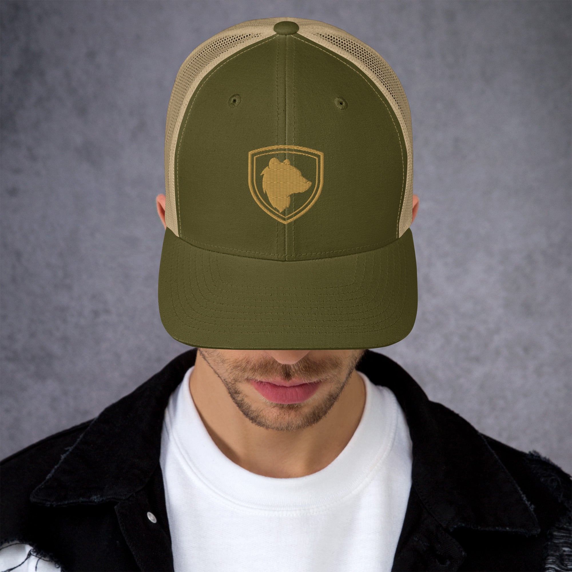 Steadfast Bear Logo Trucker Cap - Steadfast Beard Co.