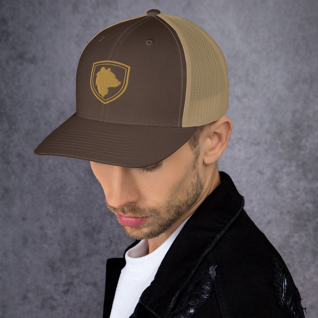 Steadfast Bear Logo Trucker Cap - Steadfast Beard Co.