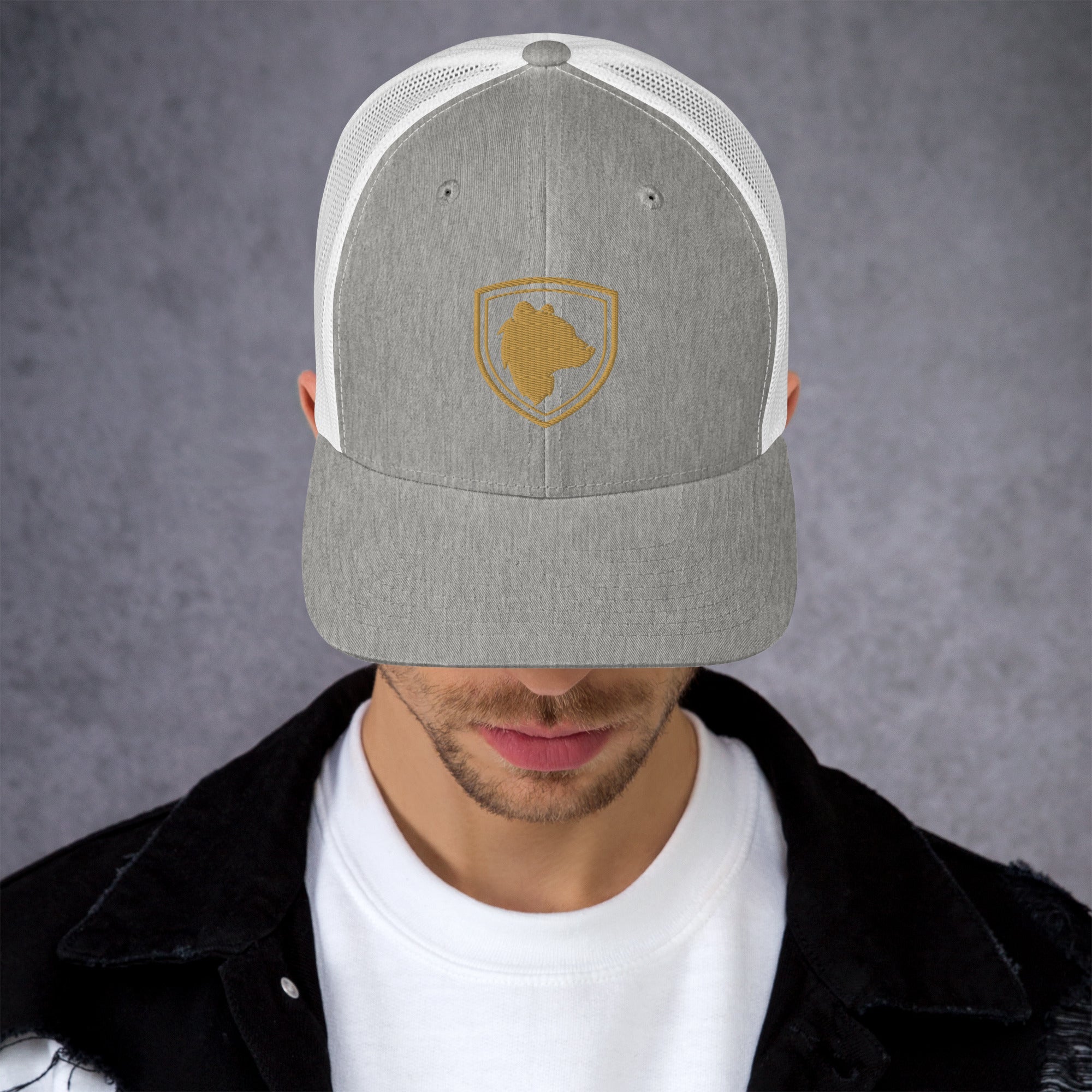 Steadfast Bear Logo Trucker Cap - Steadfast Beard Co.