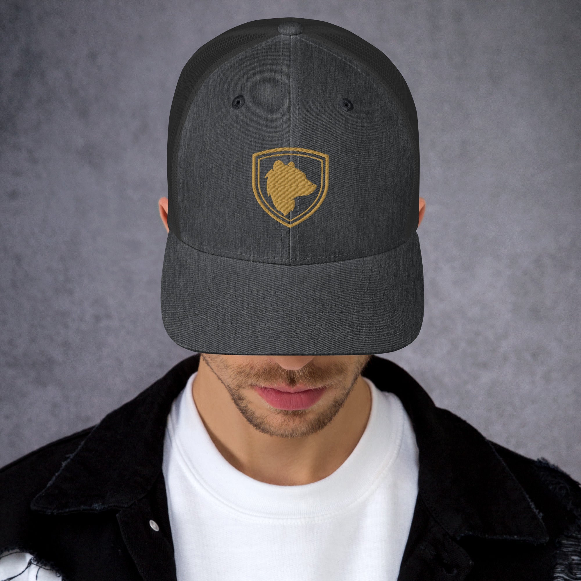 Steadfast Bear Logo Trucker Cap - Steadfast Beard Co.