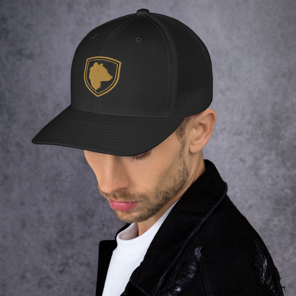 Steadfast Bear Logo Trucker Cap - Steadfast Beard Co.