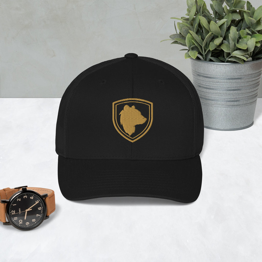 Steadfast Bear Logo Trucker Cap - Steadfast Beard Co.