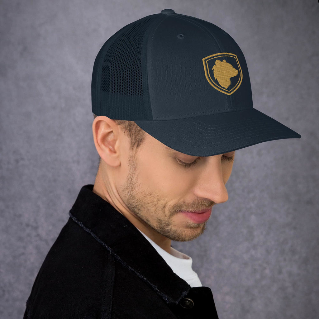 Steadfast Bear Logo Trucker Cap - Steadfast Beard Co.