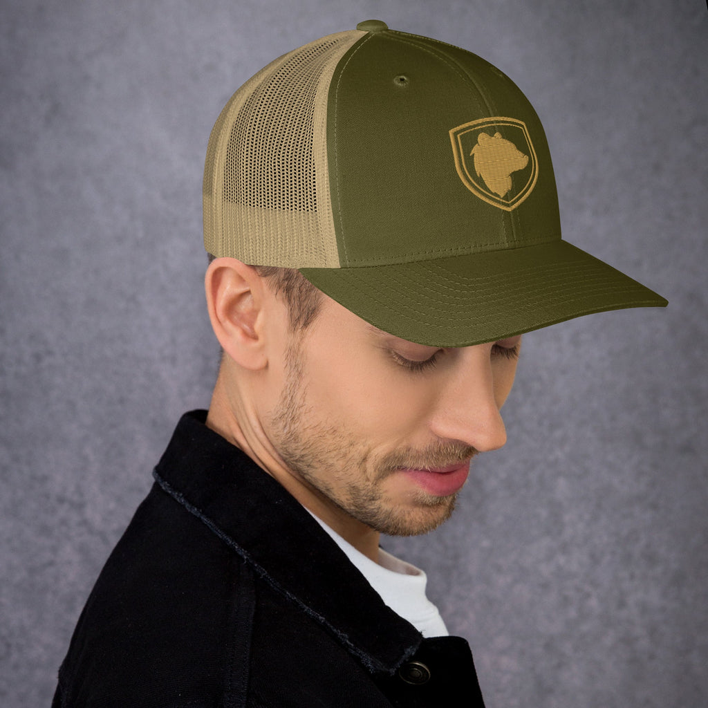 Steadfast Bear Logo Trucker Cap - Steadfast Beard Co.