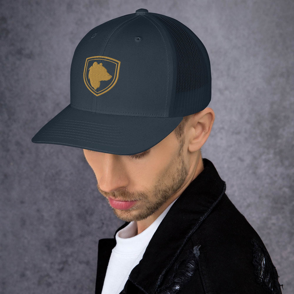Steadfast Bear Logo Trucker Cap - Steadfast Beard Co.