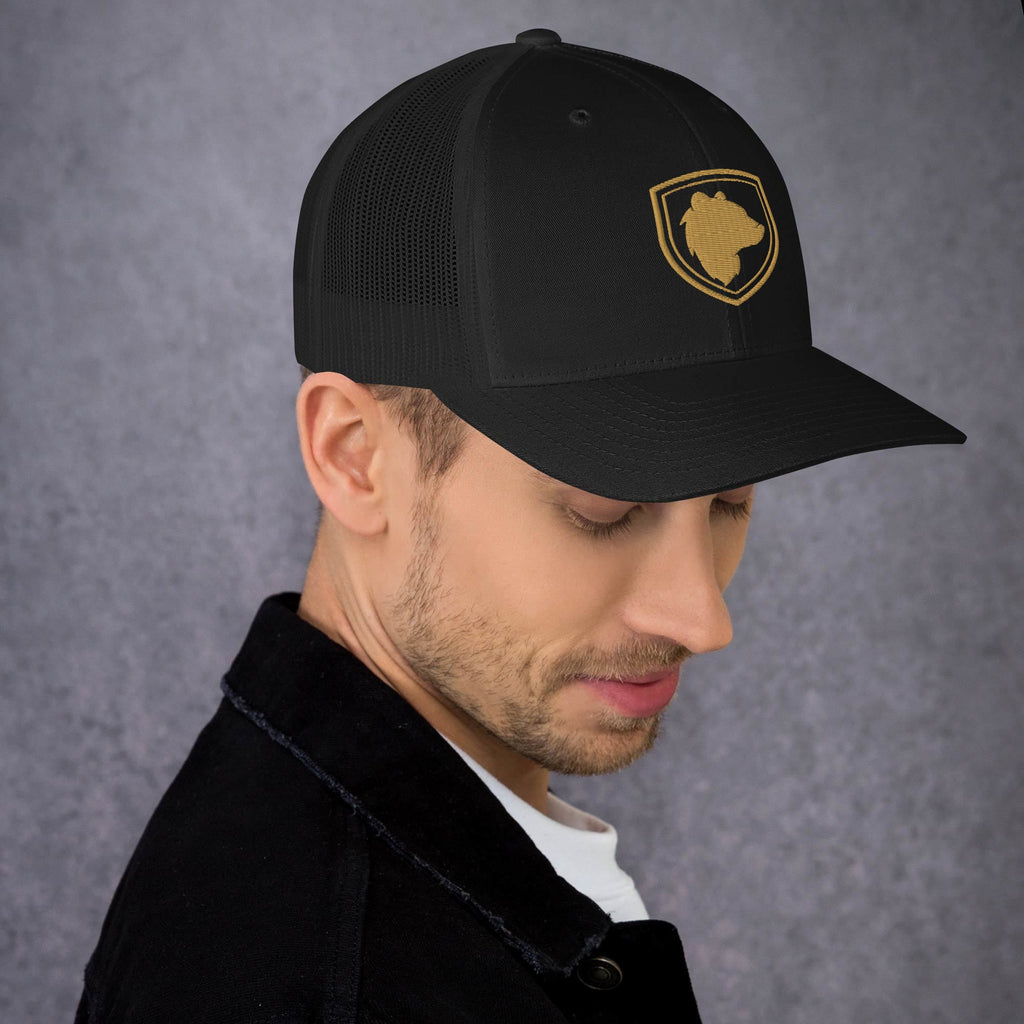 Steadfast Bear Logo Trucker Cap - Steadfast Beard Co.