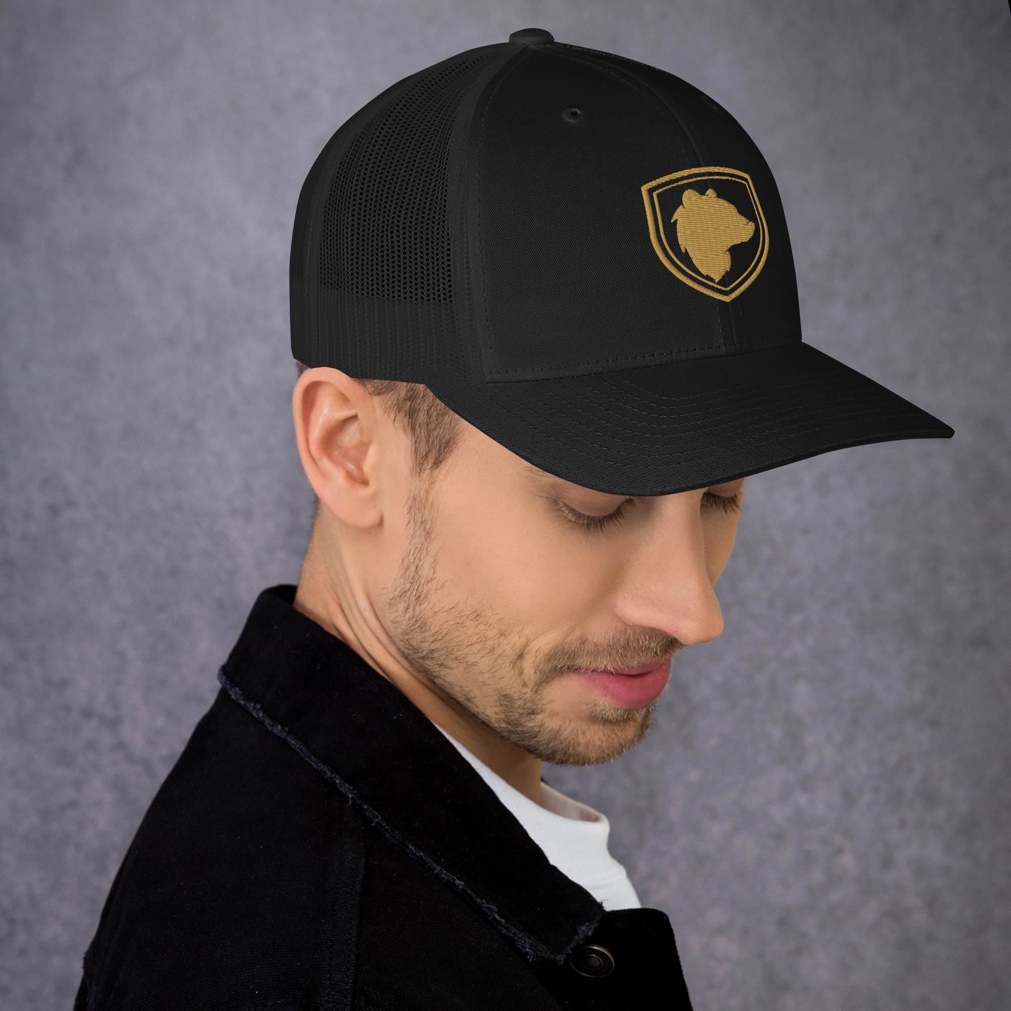Steadfast Bear Logo Trucker Cap - Steadfast Beard Co.