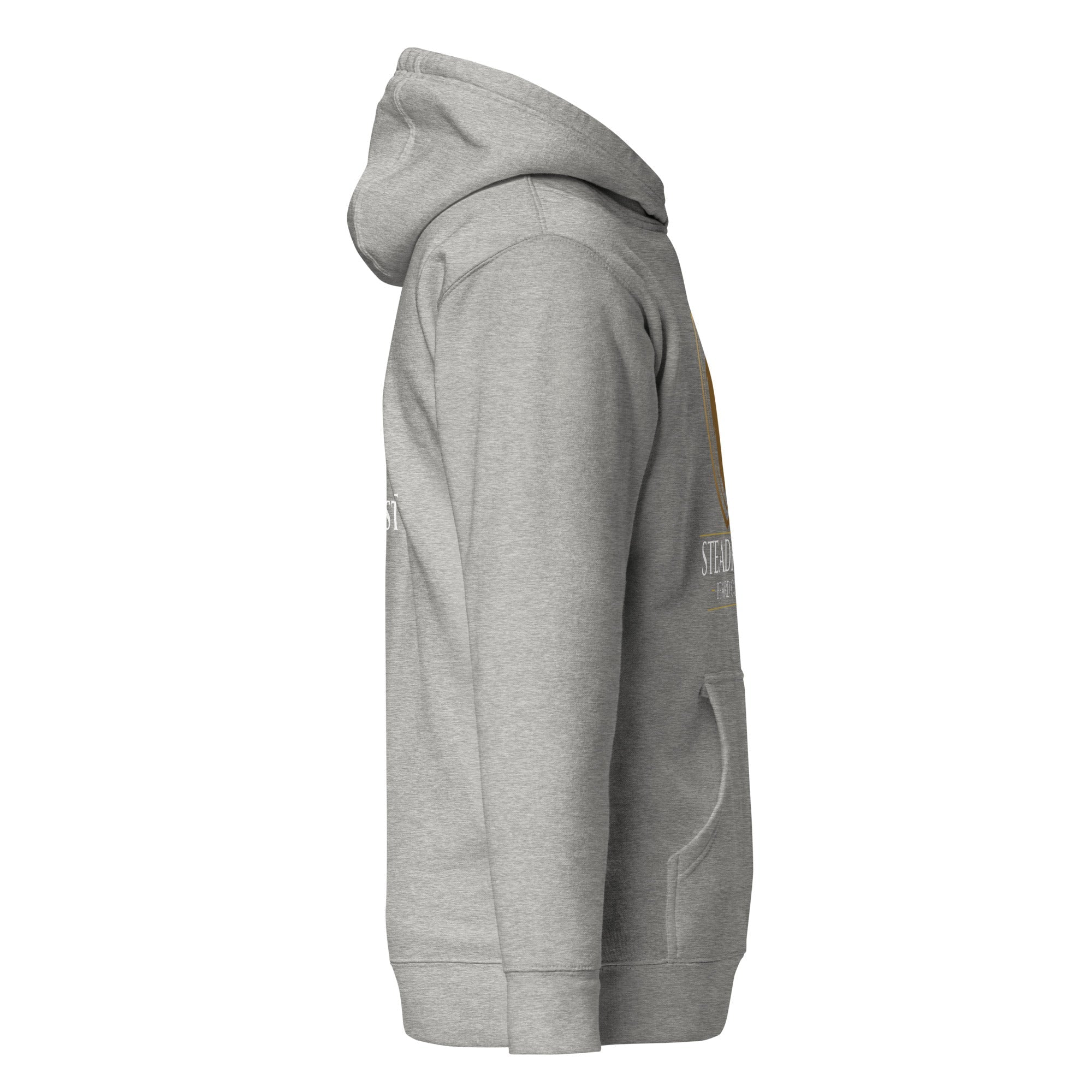 Steadfast Beard Co. Big Bear Logo with Motto Unisex Hoodie - Steadfast Beard Co.