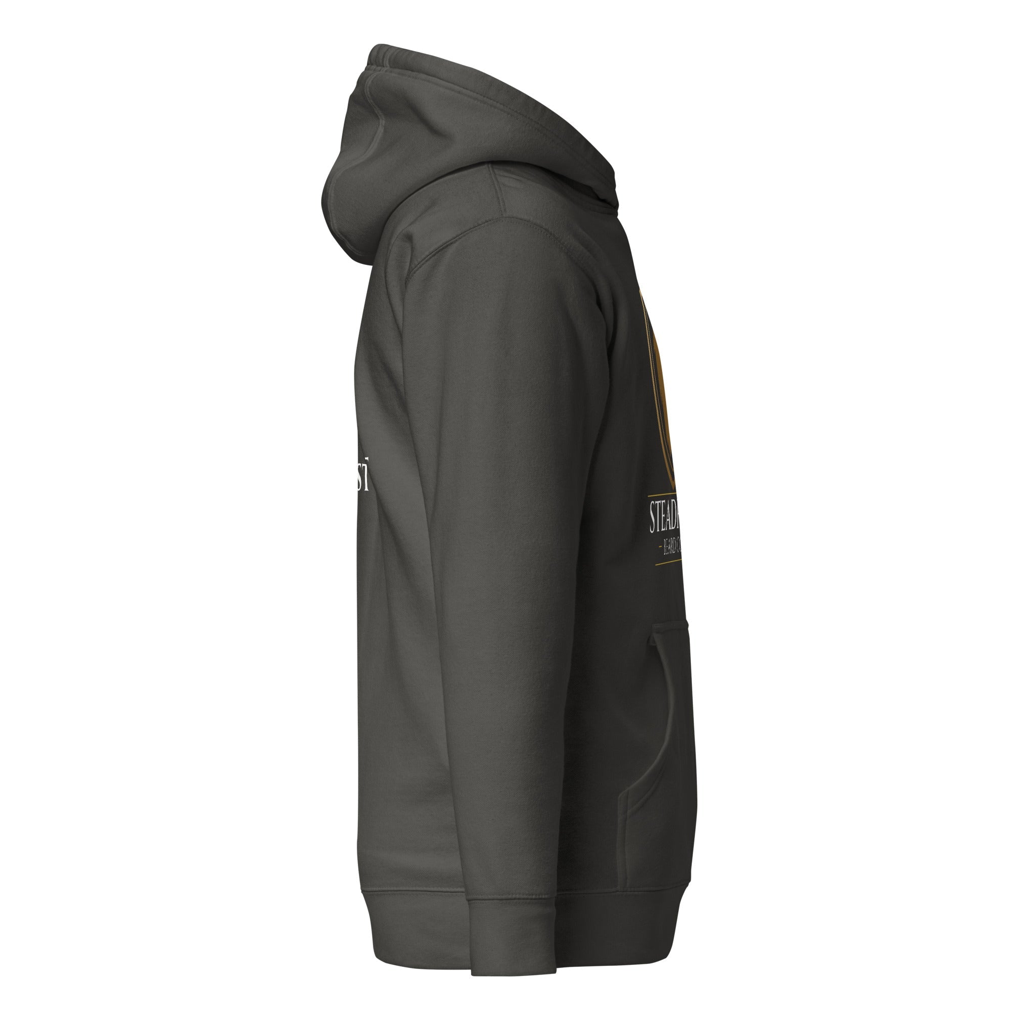 Steadfast Beard Co. Big Bear Logo with Motto Unisex Hoodie - Steadfast Beard Co.