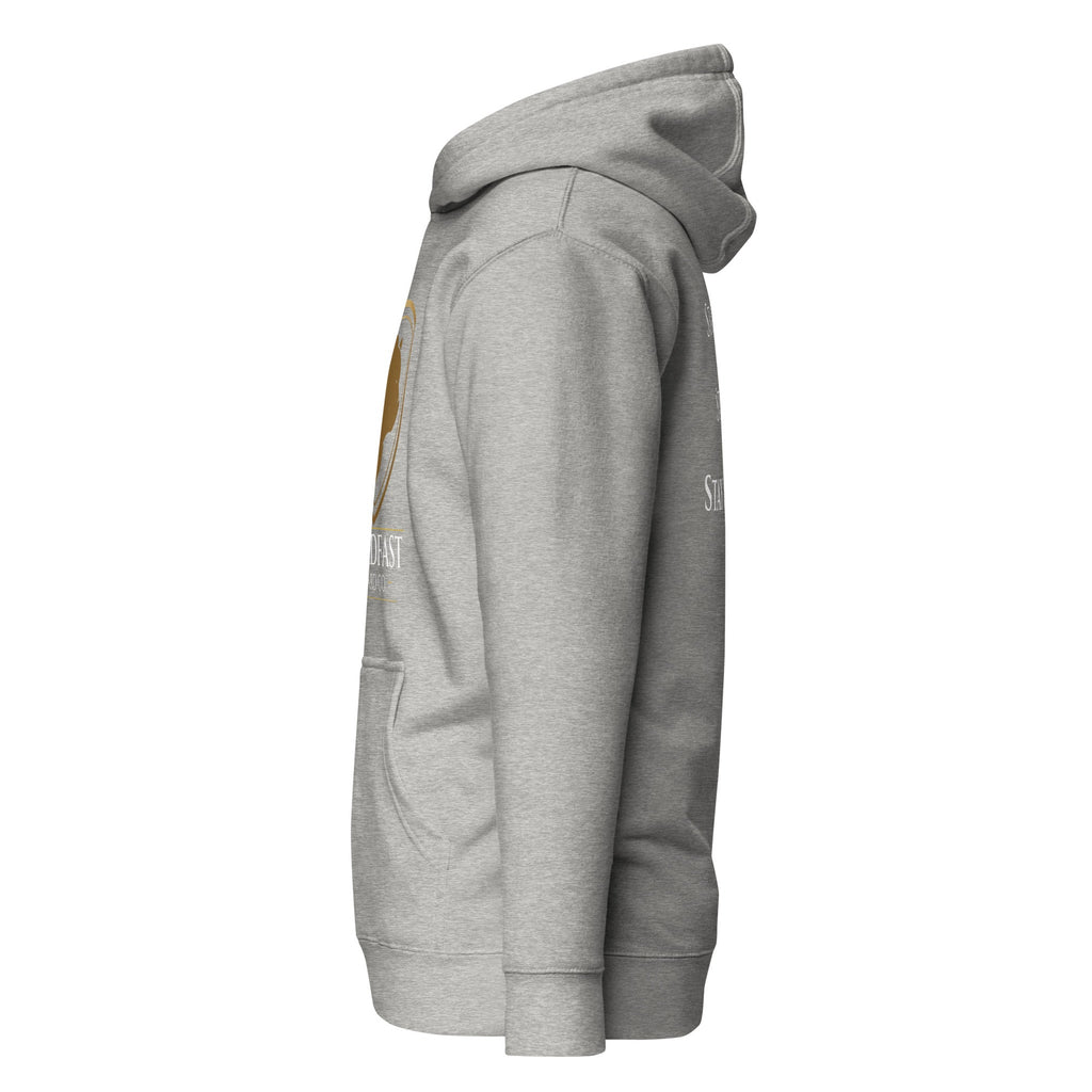Steadfast Beard Co. Big Bear Logo with Motto Unisex Hoodie - Steadfast Beard Co.