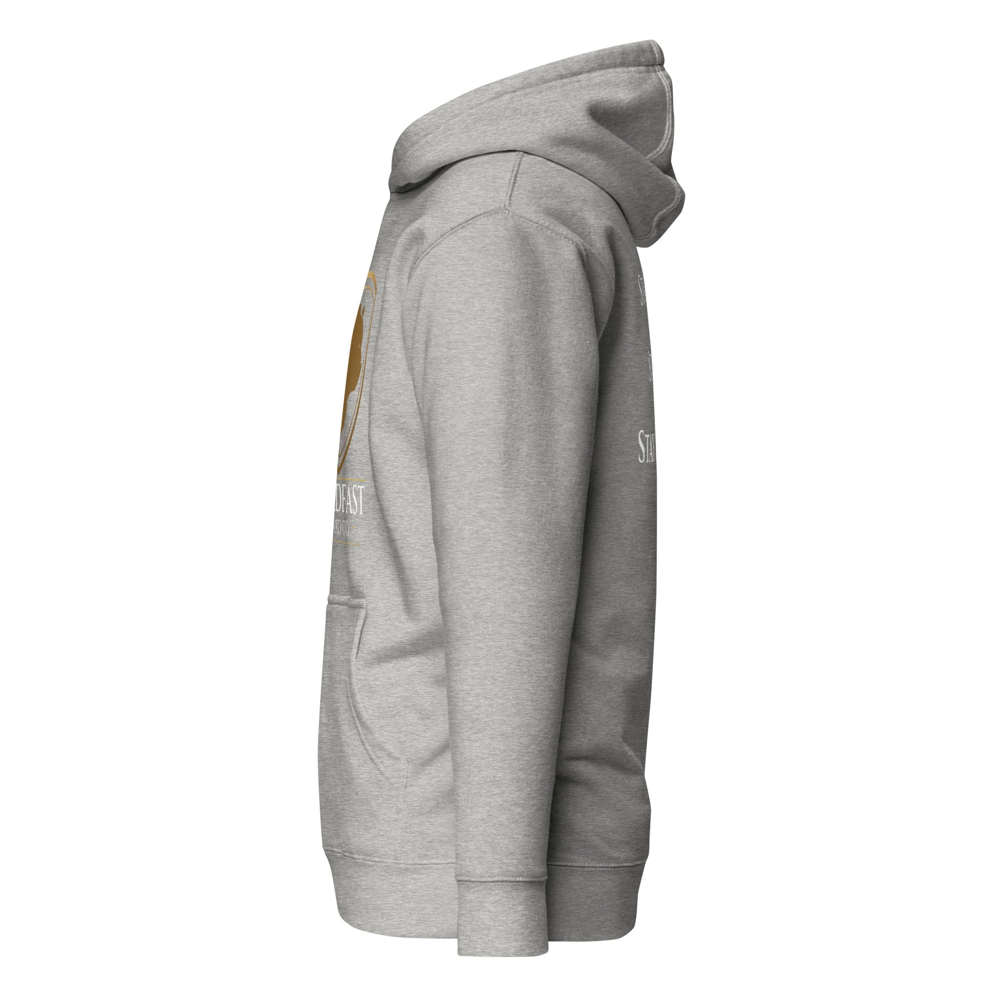 Steadfast Beard Co. Big Bear Logo with Motto Unisex Hoodie - Steadfast Beard Co.