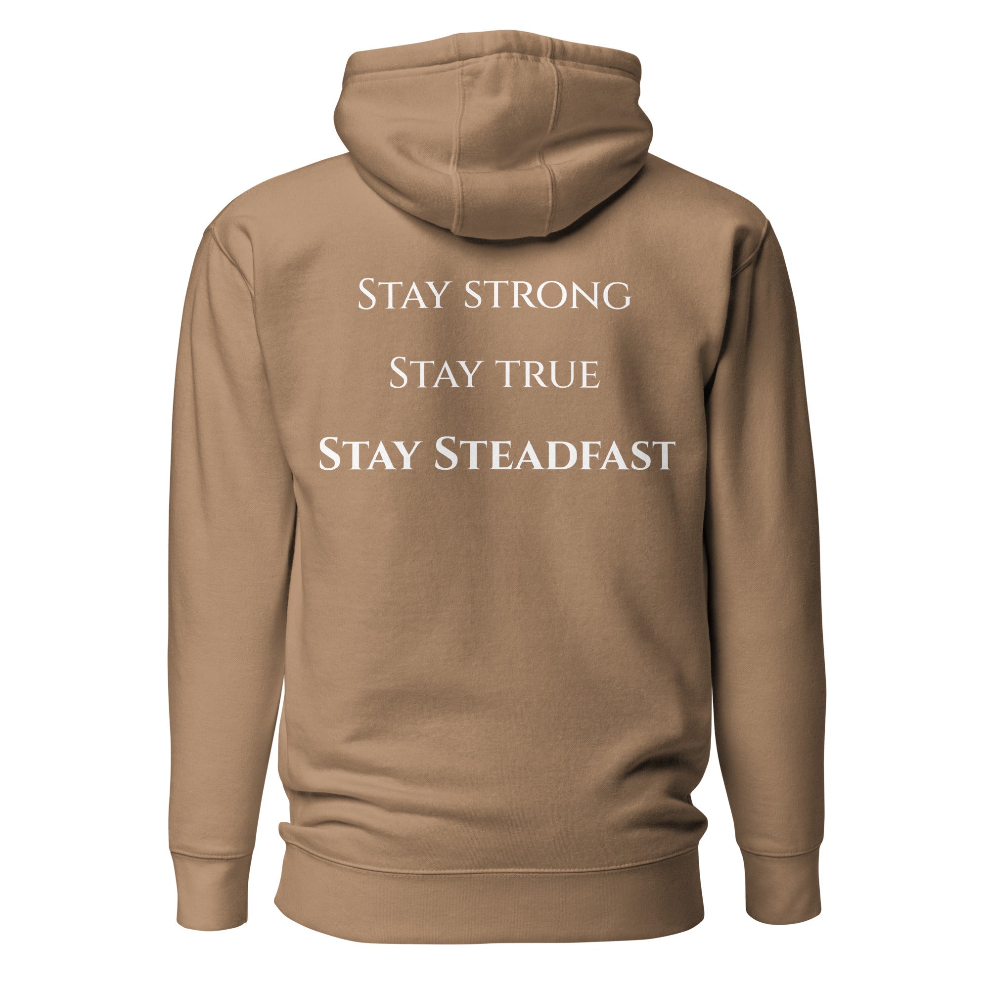 Steadfast Beard Co. Big Bear Logo with Motto Unisex Hoodie - Steadfast Beard Co.
