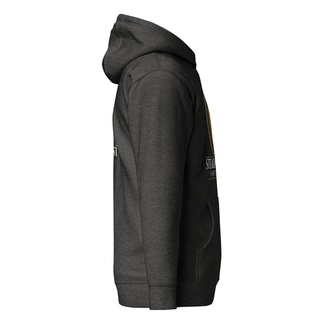 Steadfast Beard Co. Big Bear Logo with Motto Unisex Hoodie - Steadfast Beard Co.