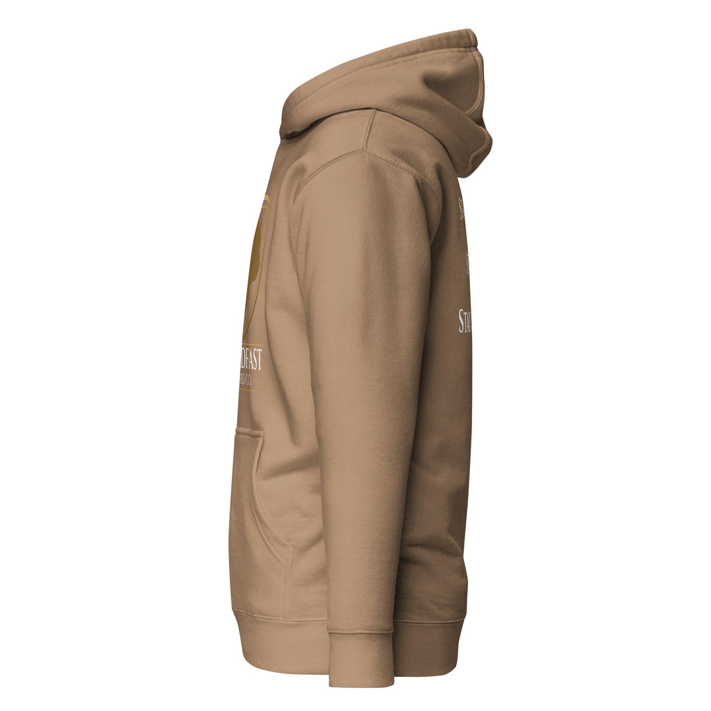Steadfast Beard Co. Big Bear Logo with Motto Unisex Hoodie - Steadfast Beard Co.