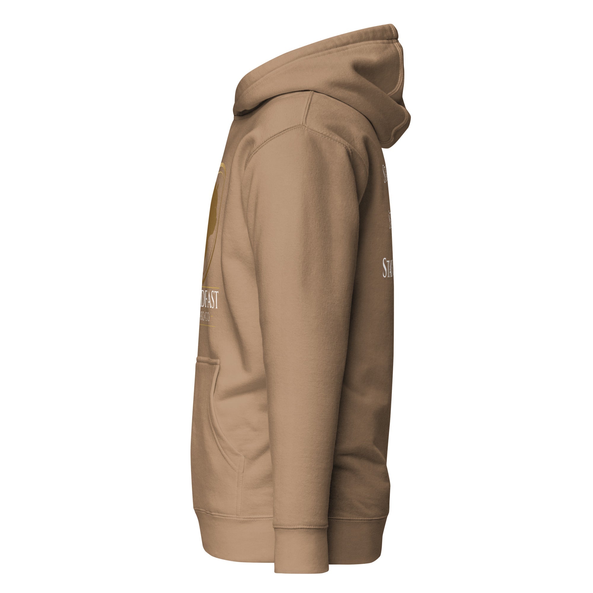 Steadfast Beard Co. Big Bear Logo with Motto Unisex Hoodie - Steadfast Beard Co.