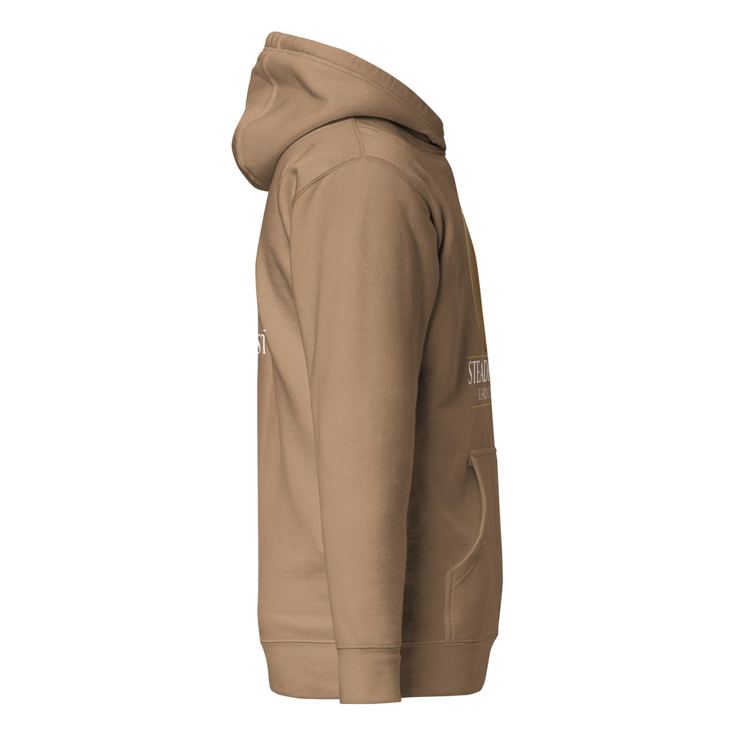 Steadfast Beard Co. Big Bear Logo with Motto Unisex Hoodie - Steadfast Beard Co.
