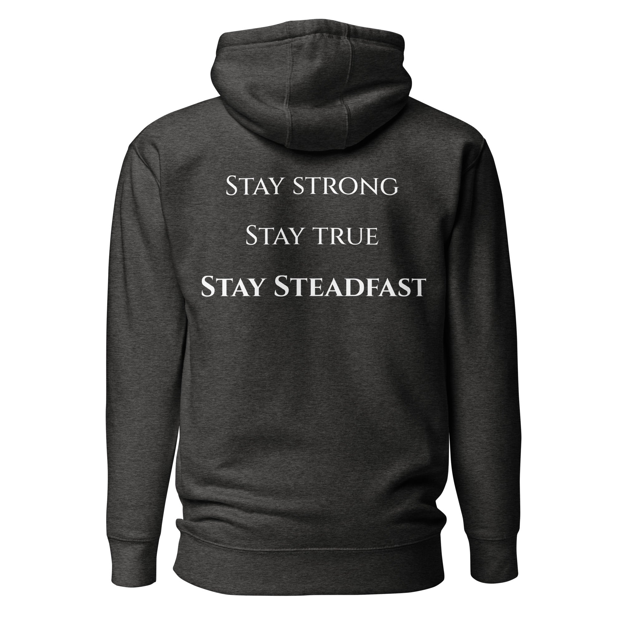 Steadfast Beard Co. Big Bear Logo with Motto Unisex Hoodie - Steadfast Beard Co.