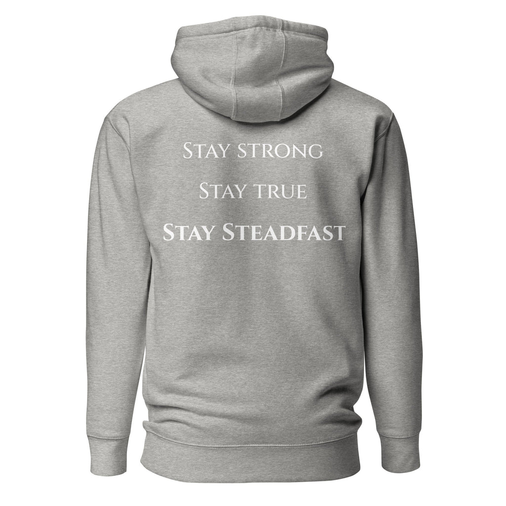 Steadfast Beard Co. Big Bear Logo with Motto Unisex Hoodie - Steadfast Beard Co.