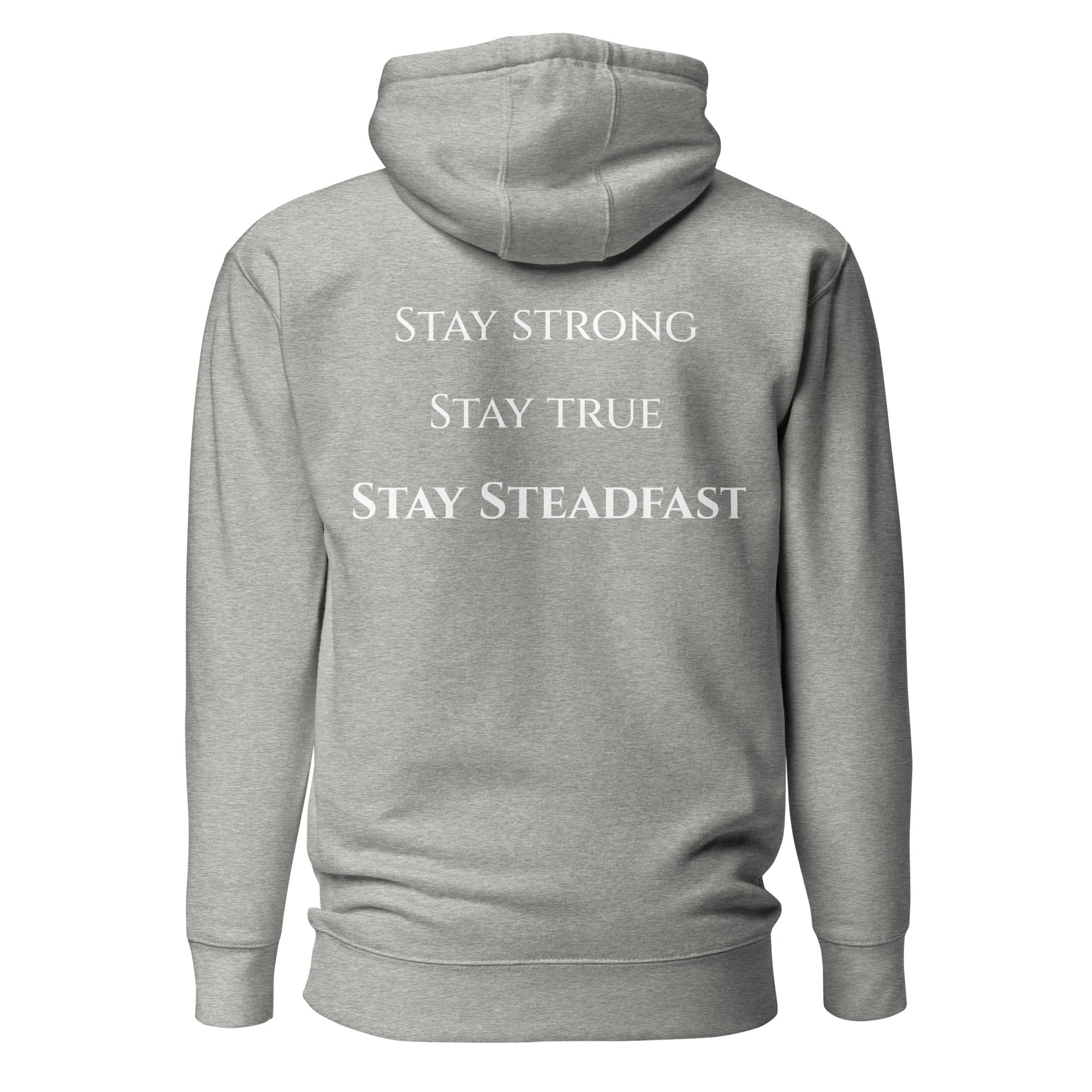 Steadfast Beard Co. Big Bear Logo with Motto Unisex Hoodie - Steadfast Beard Co.