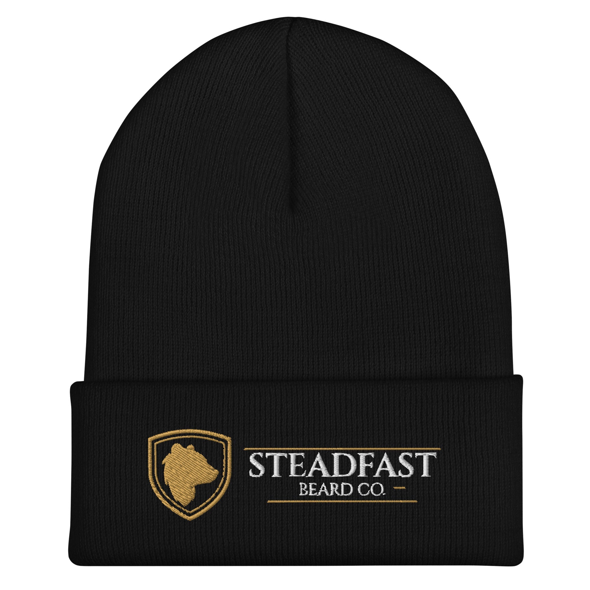 Steadfast Beard Co. & Logo Cuffed Beanie - Steadfast Beard Co.
